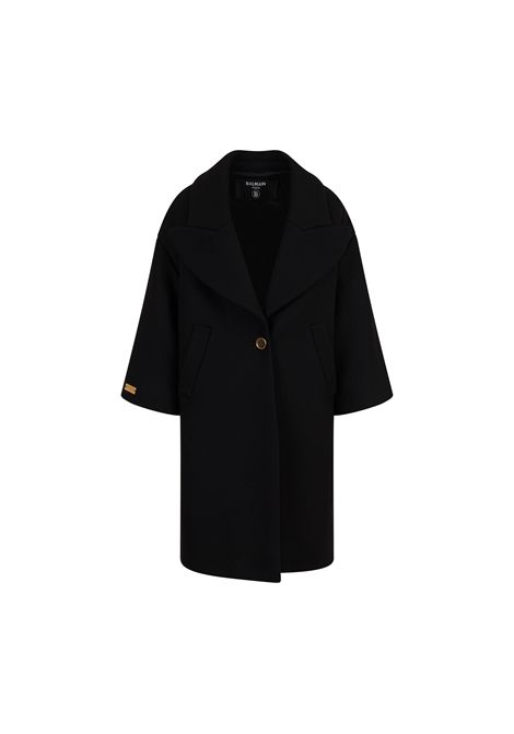 Cappotto con logo BALMAIN KIDS | BZ2A40 E0169930OR